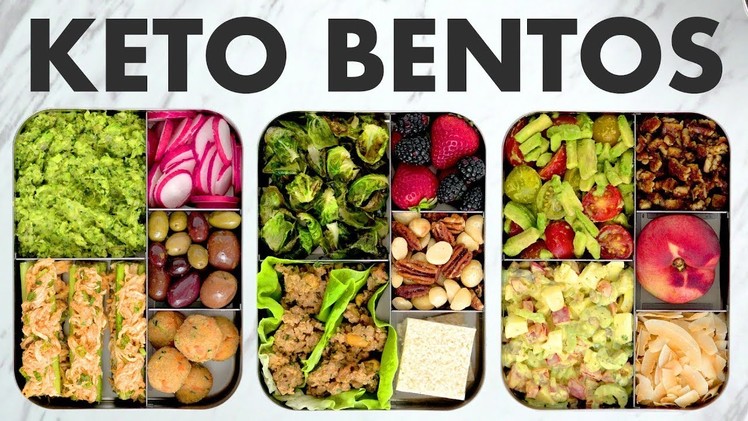 Low Carb Bento Boxes! Healthy Keto Recipes! - Mind Over Munch