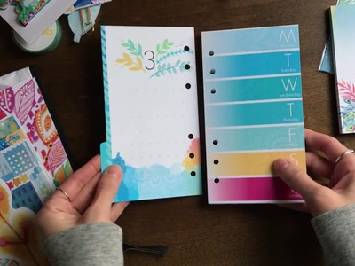 March 2018 Cocoa Daisy planner kit unboxing