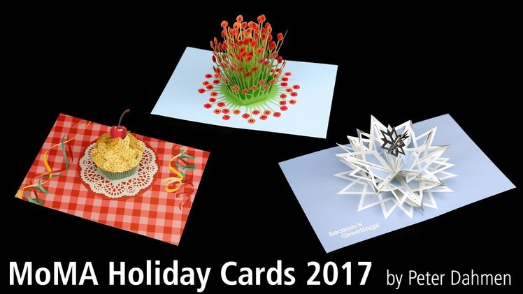 MoMA Pop-Up Cards 2017 by Peter Dahmen