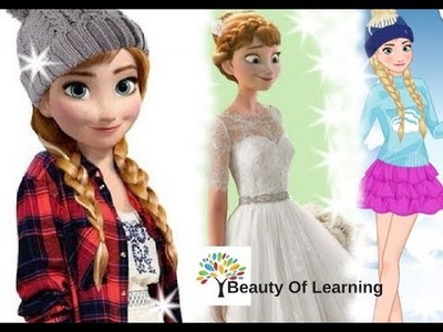 New Lost of Disney Princess Sparkly Dresses Dolls Dress up for Kids Play Doh