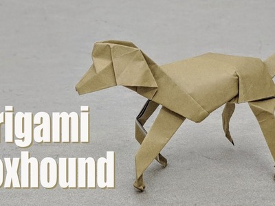 Origami Tutorial: Foxhound (David Brill) for Year of the Dog (2018)