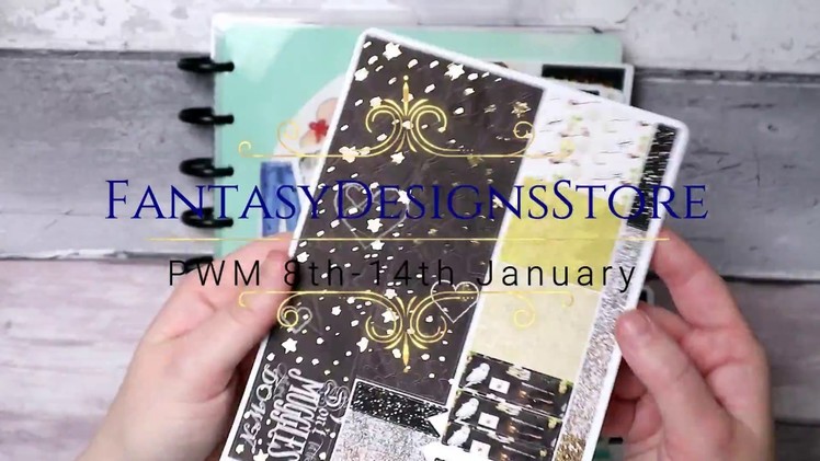 Plan with me in my Happy Planner | Foiled Harry Potter kit | Fantasy Designs Store