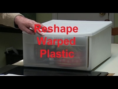Reshape Warped Plastic in your Oven Tool Tip #32