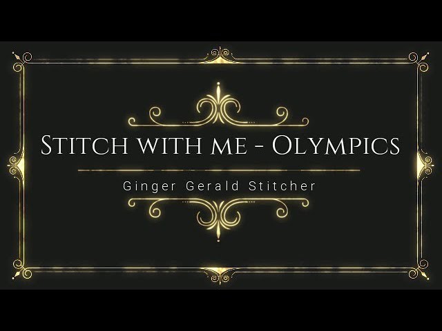 Stitch with me  - Olympics