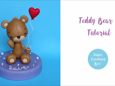 Teddy Bear 2 - cake topper tutorial