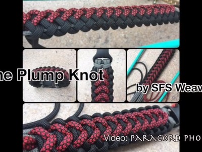 The Plump Knot Paracord Bracelet design by SFS Weaver 6-Strand, tutorial Paracord Phoenix.