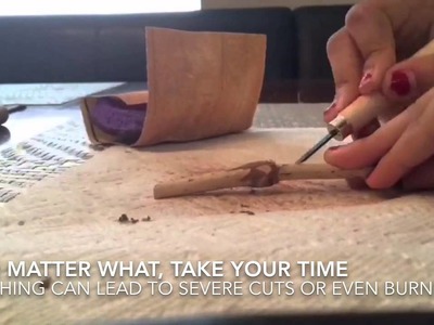 Wand Making Tutorial and Whittling Tips