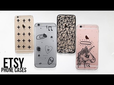 4 ETSY iPHONE CASES. DIY Tumblr Phone Covers Space Doodles
