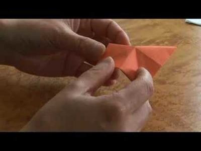 Advanced Origami Folding Instructions : The Origami Spinning Top: Part 4