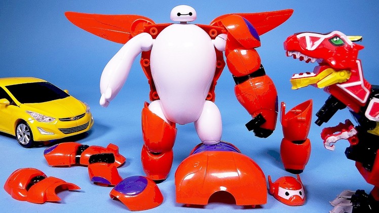 빅히어로 Big Hero 6 다이노포스 빅히어로 6 아머업, 카봇 또봇 Big Hero 6 Baymax Power Rangers Dino charge