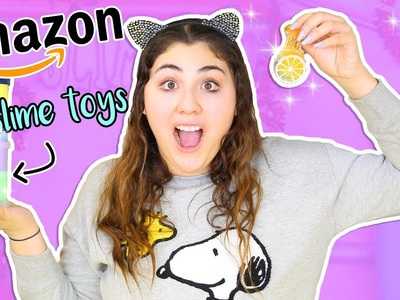 BUYING THE FIRST SLIMES AMAZON TELLS ME TO BUY | Slimeatory #275
