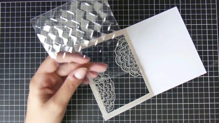 Creating an acetate window card || Cardmaking