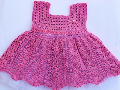 Crochet girl dress - Majovel crochet