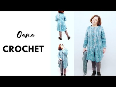 Crochet overcoat by Oana