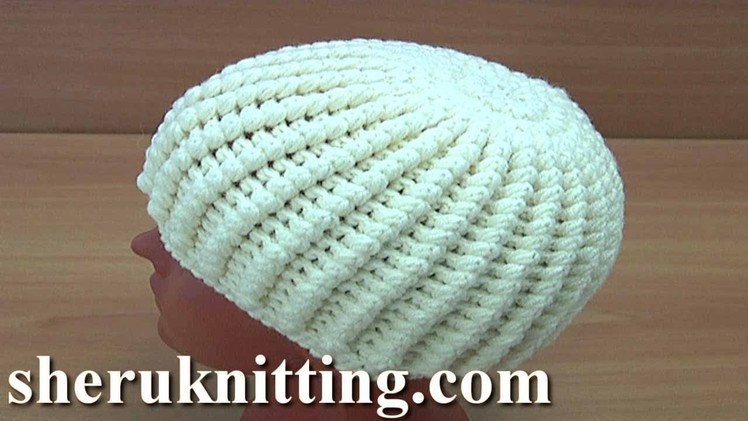 Crochet Puff Stitch Hat Tutorial 265