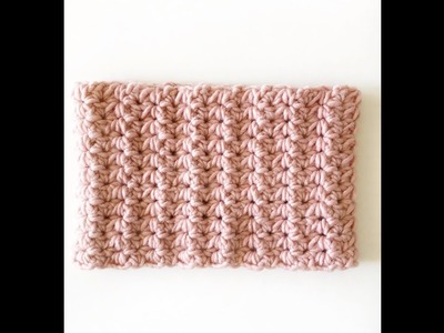 Crochet Simple Daisy Stitch Cowl