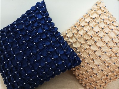 Cushion  Pearl and Flower Design