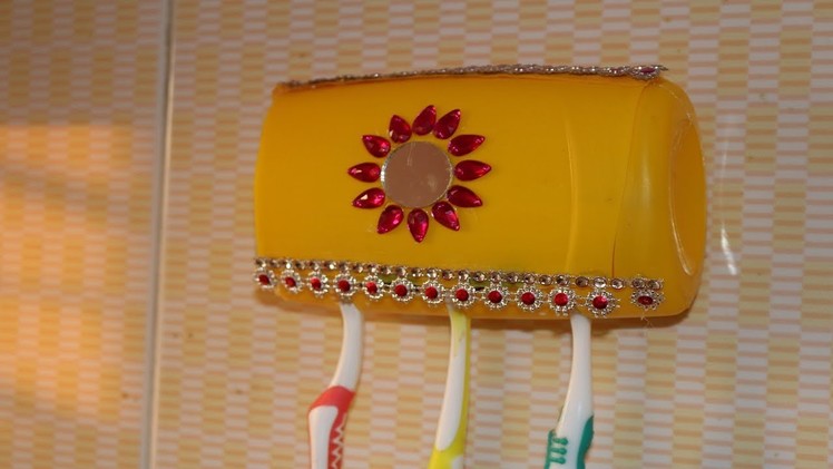 DIY # Amazing! ideas || DIY ideas for toothbrush holder | Waste out of best - DIY home projects