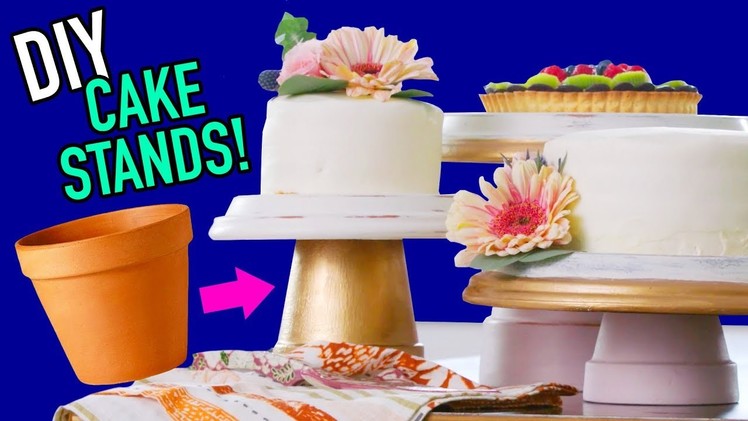 DIY Cake Stands made from Flowerpots! - HGTV Handmade