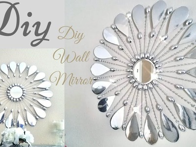Diy Simple and Inexpensive Glam Wall Mirror Decor!