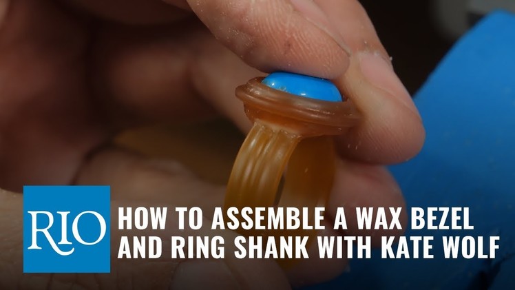 Flex Shaft Wax Carving, part 4: Assembling a Bezel and Shank