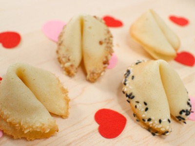 Fortune Cookies Recipe - Valentine's Day Gift - Pai's Kitchen