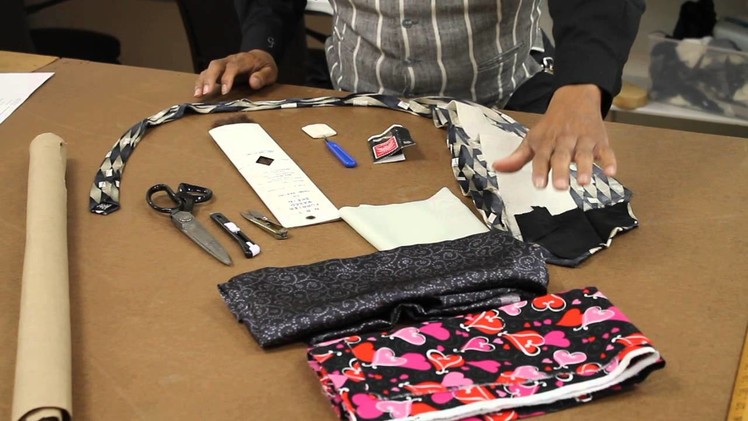 Gentleman Jim Tie Sew Along--Session 1, Video 1: Getting Started