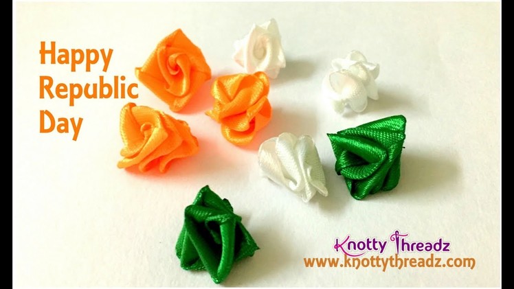 Happy Republic Day | Saffron, White, Green Theme Necklace | Colours of India | www.knottythreadz.com