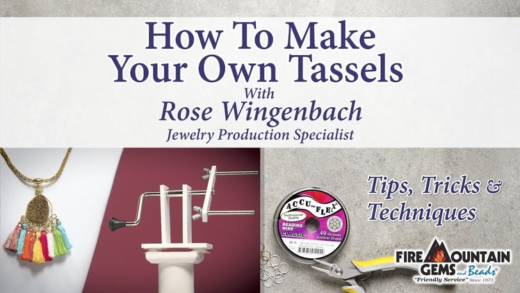 How to Create Tassels Using the Beadalon® Tassel Maker