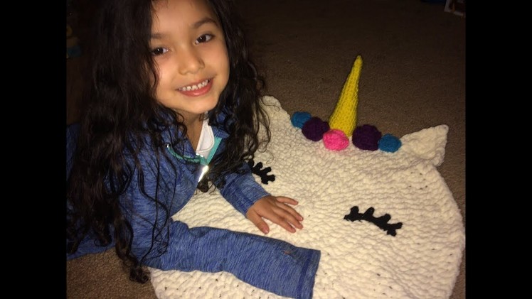 How to crochet a Unicorn rug part 1
