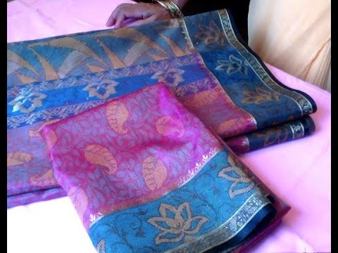 How to cut blouse piece from a saree- How to detach blouse piece from saree