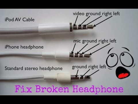 How to Fix Broken Headphone
