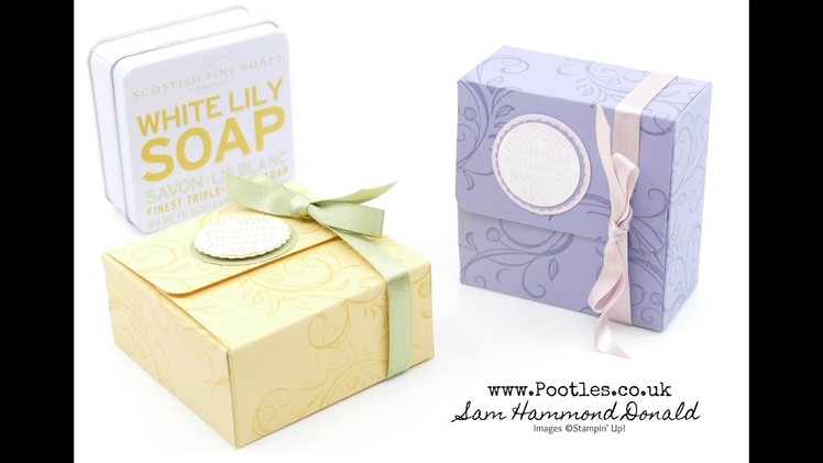 How to make a box for Soaps or Mini Cards