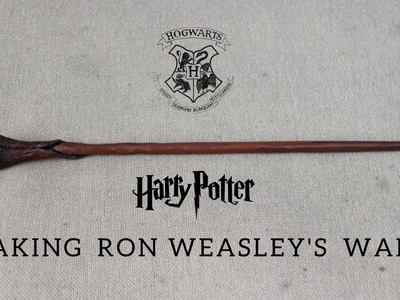 How to make a DIY Ron Weasley Wand | HARRY POTTER