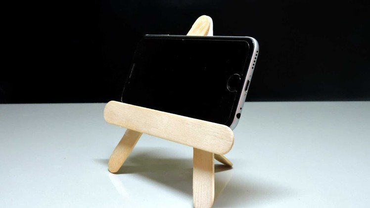How to make a mobile stand by using cream sticks | Easy & Simple |