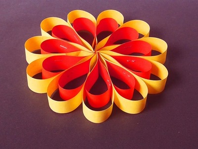 How to make paper flower || Easy origami flowers,DIY-Paper Crafts|Making Paper Flowers Step by Step