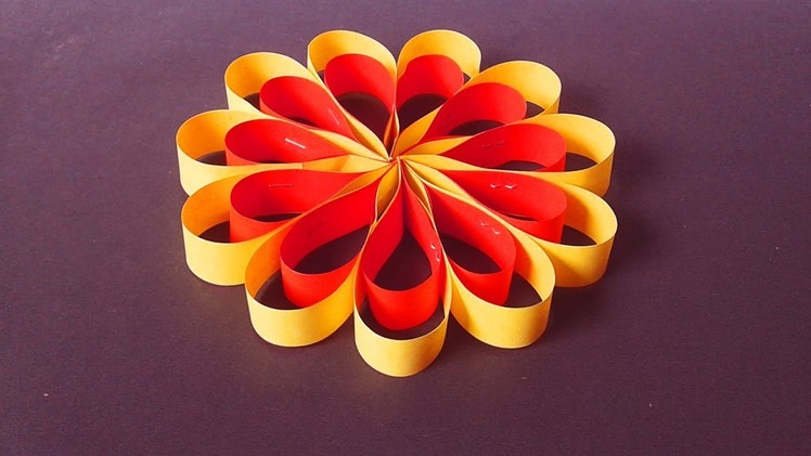 How to make paper flower || Easy origami flowers,DIY-Paper Crafts|Making Paper Flowers Step by Step