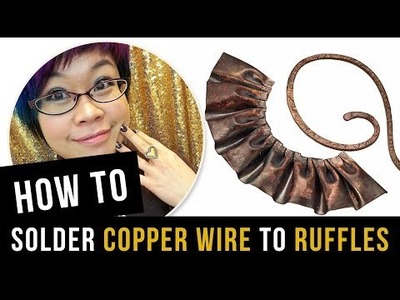 How to Solder Copper Wire with EZ Torch - Kharisma Ruffles