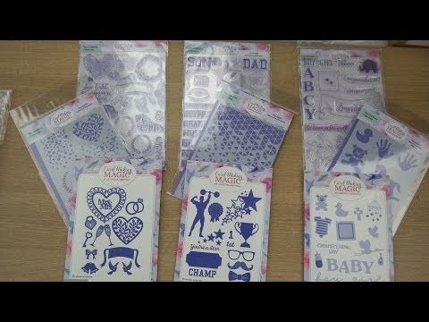 Introducing Additions - Dies, Stamps, Stencils from Card Making Magic