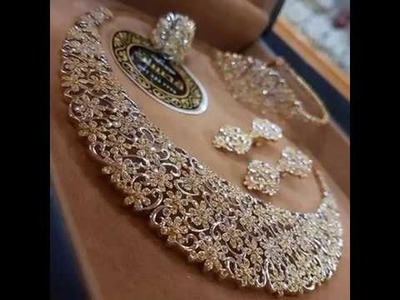 Latest Indian gold new Jewellery Designs collections 2017 -18