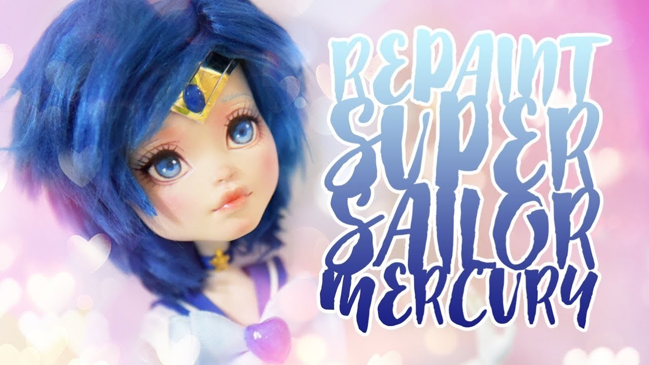 ☽ Moonlight Jewel ☾ Repaint Super Sailor Mercury - Sailor Moon Series Episode 3