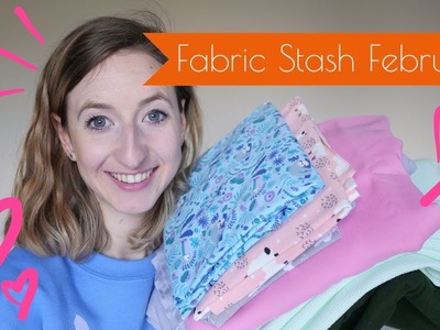 My Fabric Stash.Haul - FEBRUARY - Fabrics, Patterns and Plans