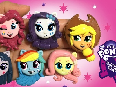 MY  LITTLE PONY EQUESTRIA GIRLS! Stop Motion Polymer Clay Tutorial