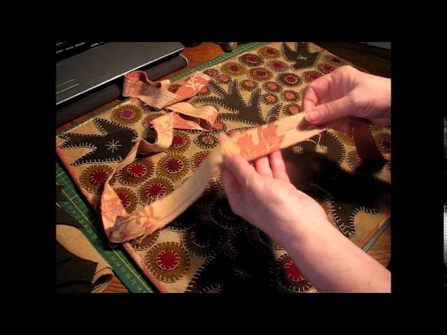 Part 2 Myrtle Doves Reproduction Vintage Wool Applique Rug Kit