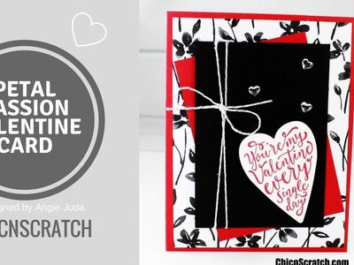 Petal Passion Valentine Card