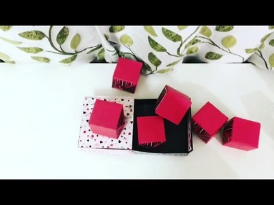 Popping Cube Card Box