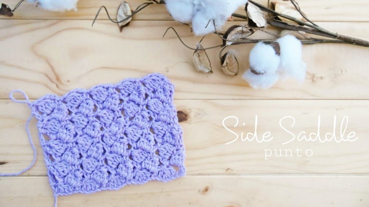 Punto: Side Saddle a crochet