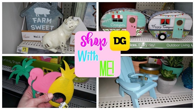 SHOP WITH ME DOLLAR GENERAL!  FARMHOUSE.SPRING.SUMMER!!