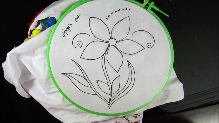 Sketch designs -  simple and beautiful embroidery designs
