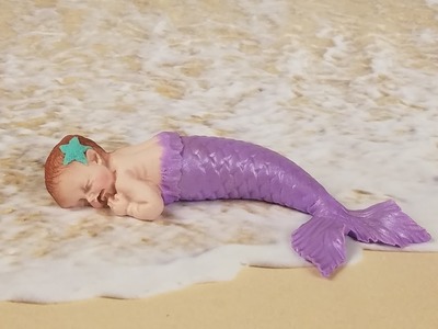 Sleeping Baby Mermaid Tutorial (Full Length)